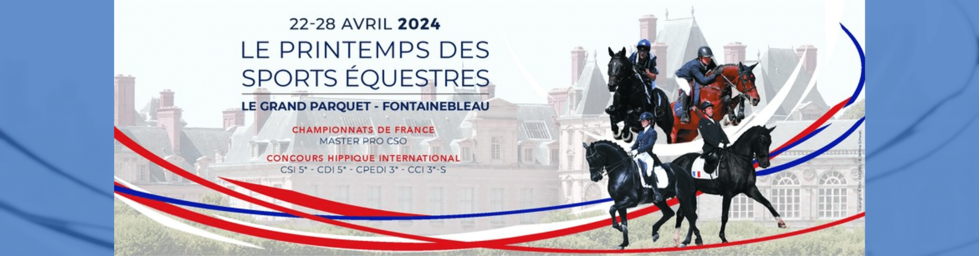 jinetes españoles Fontainebleau