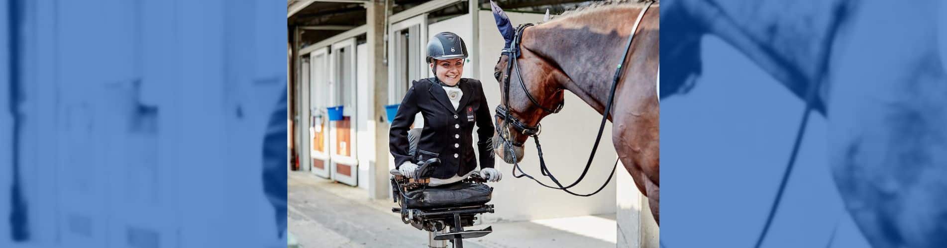 jinetes paralímpicos Juegos Olímpicos