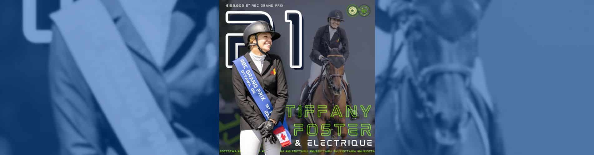 Tiffany Foster Electrique Major League Show Jumping